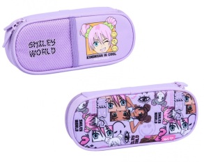 Пенал-косметичка Yes PH-30 "Smiley World Anime"
