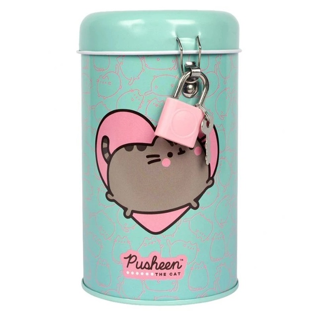 Скарбничка металева 7,6*13 см "Pusheen" Yes