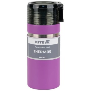 Термос 473 мл фіолетовий Kite