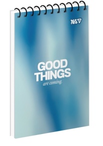 Блокнот А6 80 арк., "Good Things", #, ТО, пружина верхня Yes