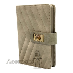 Щоденник датований Buromax А6 2027 25100-09 "Vogue" сірий