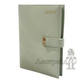 Щоденник датований Buromax А5 2027 21140-15 "Nude" світло-зелений