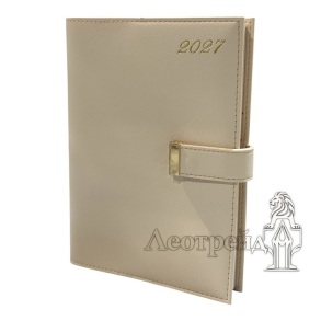 Щоденник датований Buromax А5 2027 21140-28 "Nude" бежевий