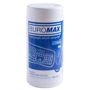Серветки для оргтехніки 80 шт. "Jobmax" Buromax