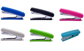 Степлер № 10 12 арк., корпус пластиковий "Rubber Touch" Buromax