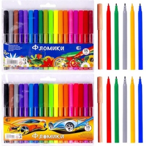 Фломастери OD 18 кол. "Фломики" (CR550-18)