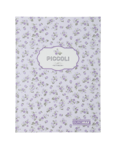 Блокнот А5 80 арк., "24522101 Piccoli", #, ІО, лавандовий Buromax