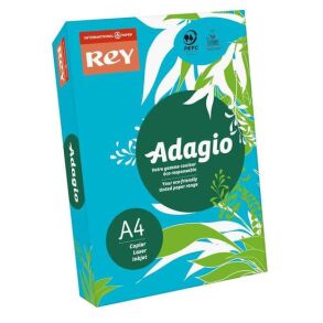 Папір "Rey Adagio" інтенсив A4, 80 г/м2, 500 арк., Deep Blue 51/темно-синій