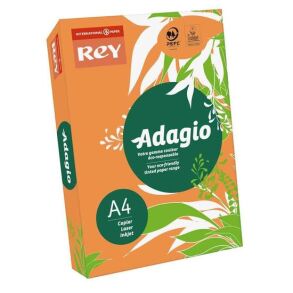 Папір "Rey Adagio" інтенсив A4, 80 г/м2, 500 арк., Pumpkin 70/гарбузовий