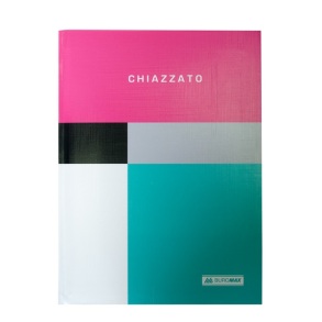 Блокнот А5 80 арк., "24522102 Chiazzato", #, ІО, рожевий Buromax