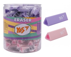 Гумка для стирання Yes трикутна "Softy" (уп.=60 шт.)