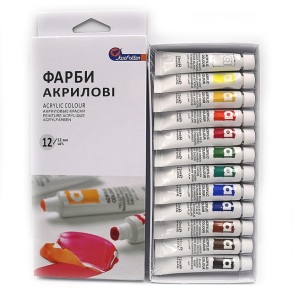 Фарби акрилові 12 кол./12 мл "Basics"
